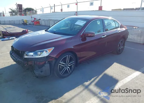 2017 Honda Accord Ex-L V6 from USA, damaged, VIN 1HGCR3F8XHA033726